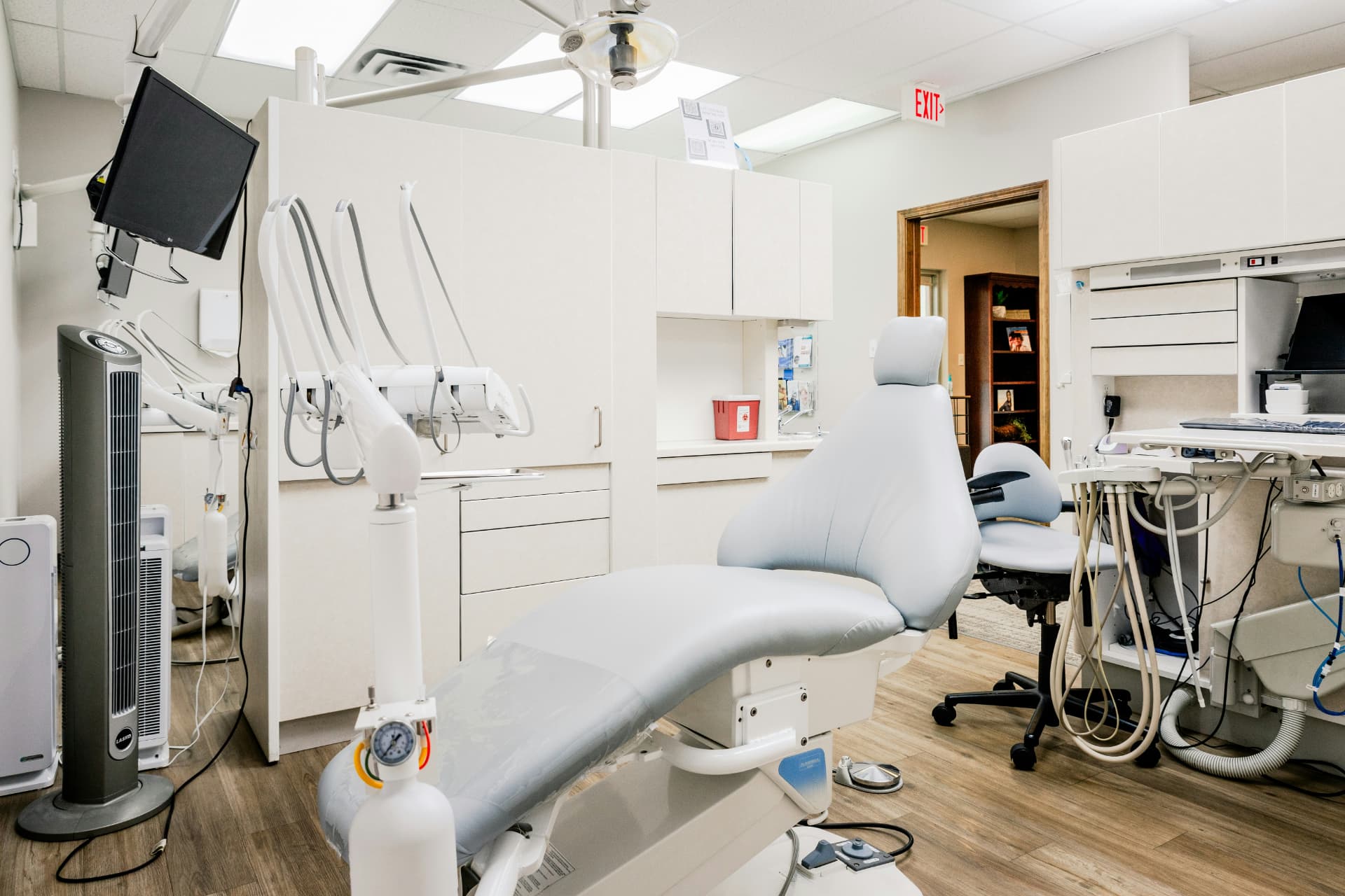 Modern treatment room at Westmount Dental