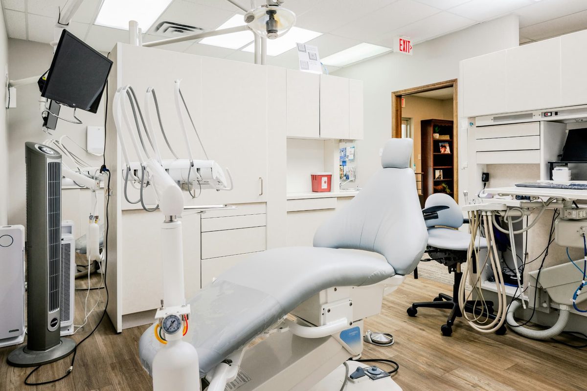 Modern treatment room at Westmount Dental